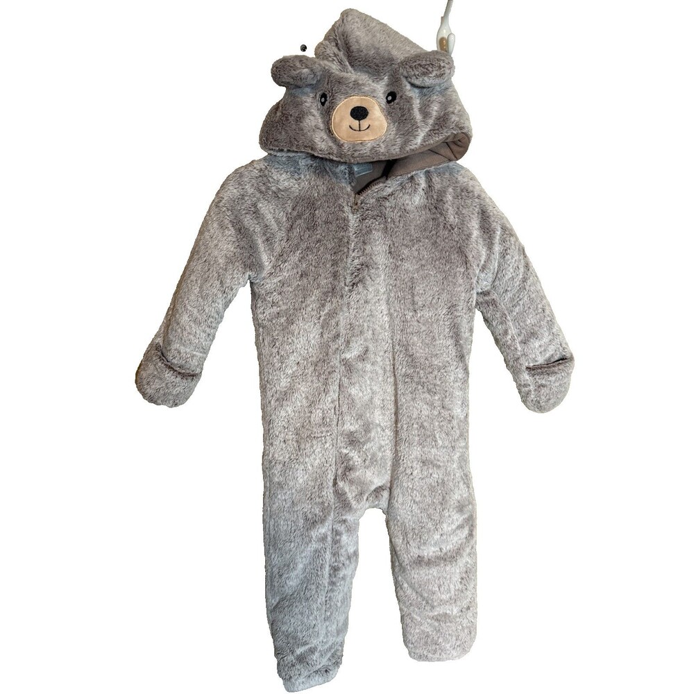 Koala Baby 18-24m Zip Super Soft Warm Bear Winter Lined Outfit Lot 1012